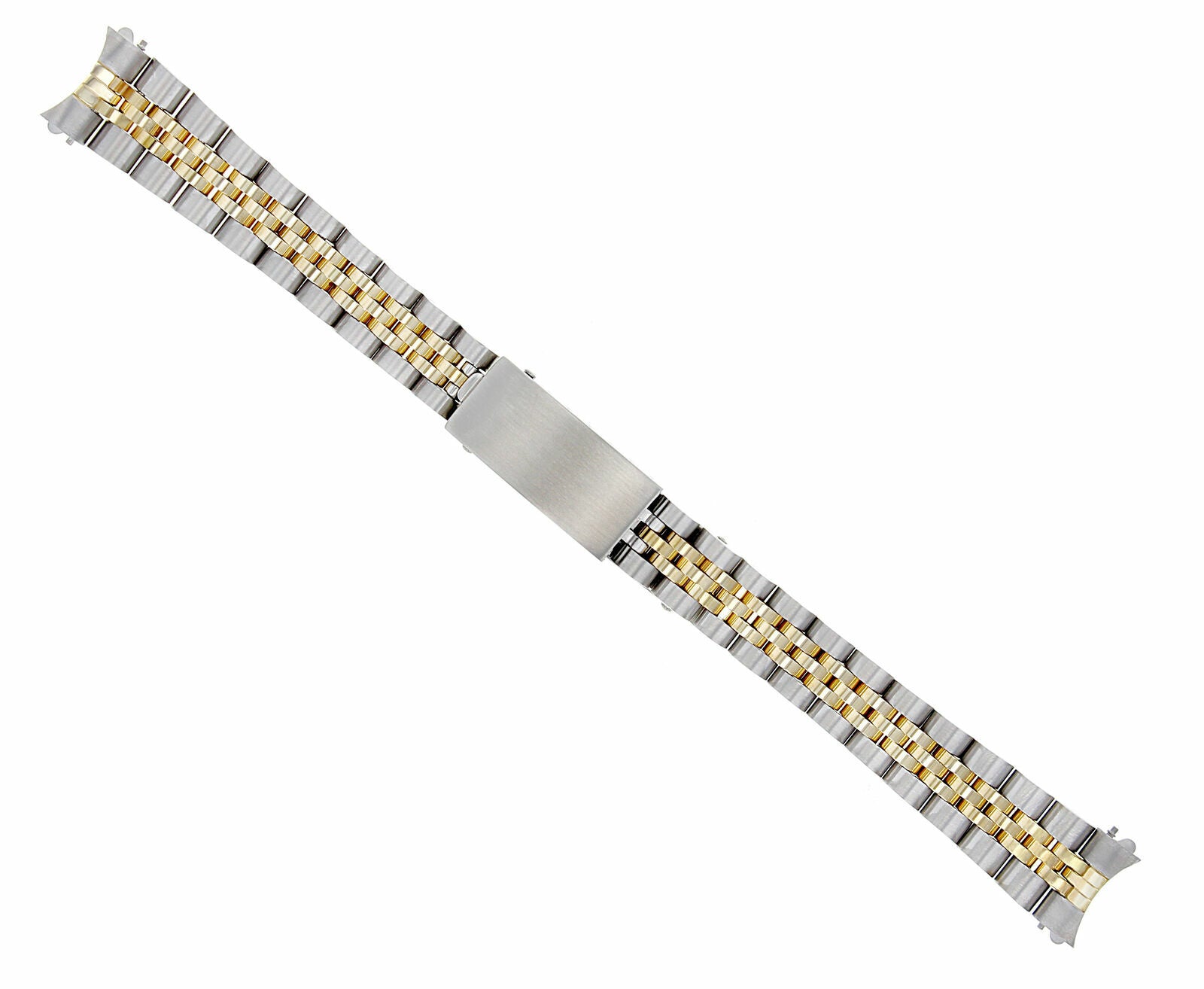 13MM 14K GOLD TWO TONE LADY JUBILEE WATCH BAND FOR 26MM ROLEX DATEJUST 6927 6919