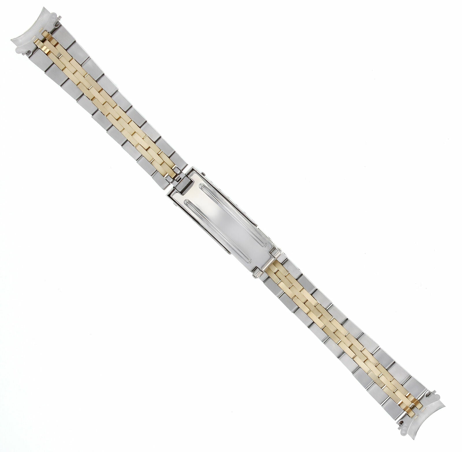 13MM 14K GOLD TWO TONE JUBILEE WATCH BAND FOR ROLEX DATEJUST 69190 69240 79160