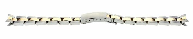 13MM 14K GOLD TWO TONE JUBILEE WATCH BAND FOR 26MM ROLEX DATEJUST 69160 69163