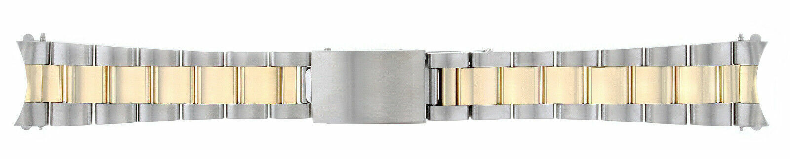 20MM 14K GOLD TWO TONE OYSTER BAND FOR ROLEX SUBMARINER 16800 16803 16808 16818