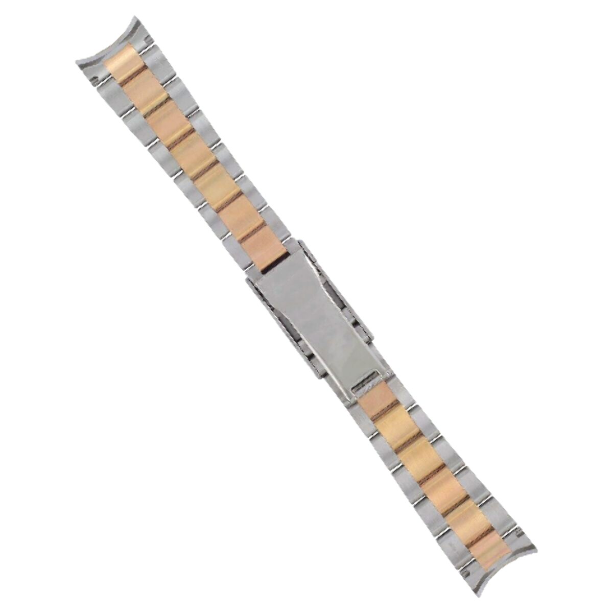 20MM 14K GOLD TWO TONE OYSTER WATCH BAND FOR ROLEX 16333 16334 SOLID END