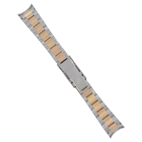 20MM 14K GOLD TWO TONE OYSTER WATCH BAND FOR ROLEX DAYTONA 116520 116523 116528
