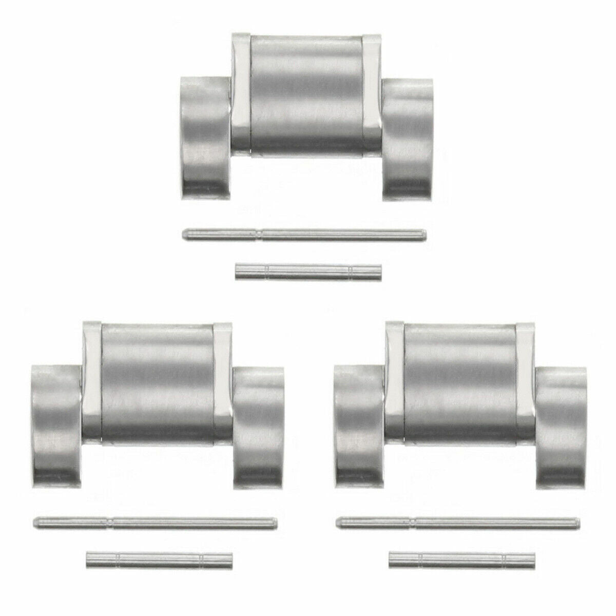 3 PCS 16MM LINK FOR OMEGA SPEEDMASTER MOON 3513.50 1563/850 3520.50 3523.51 3513