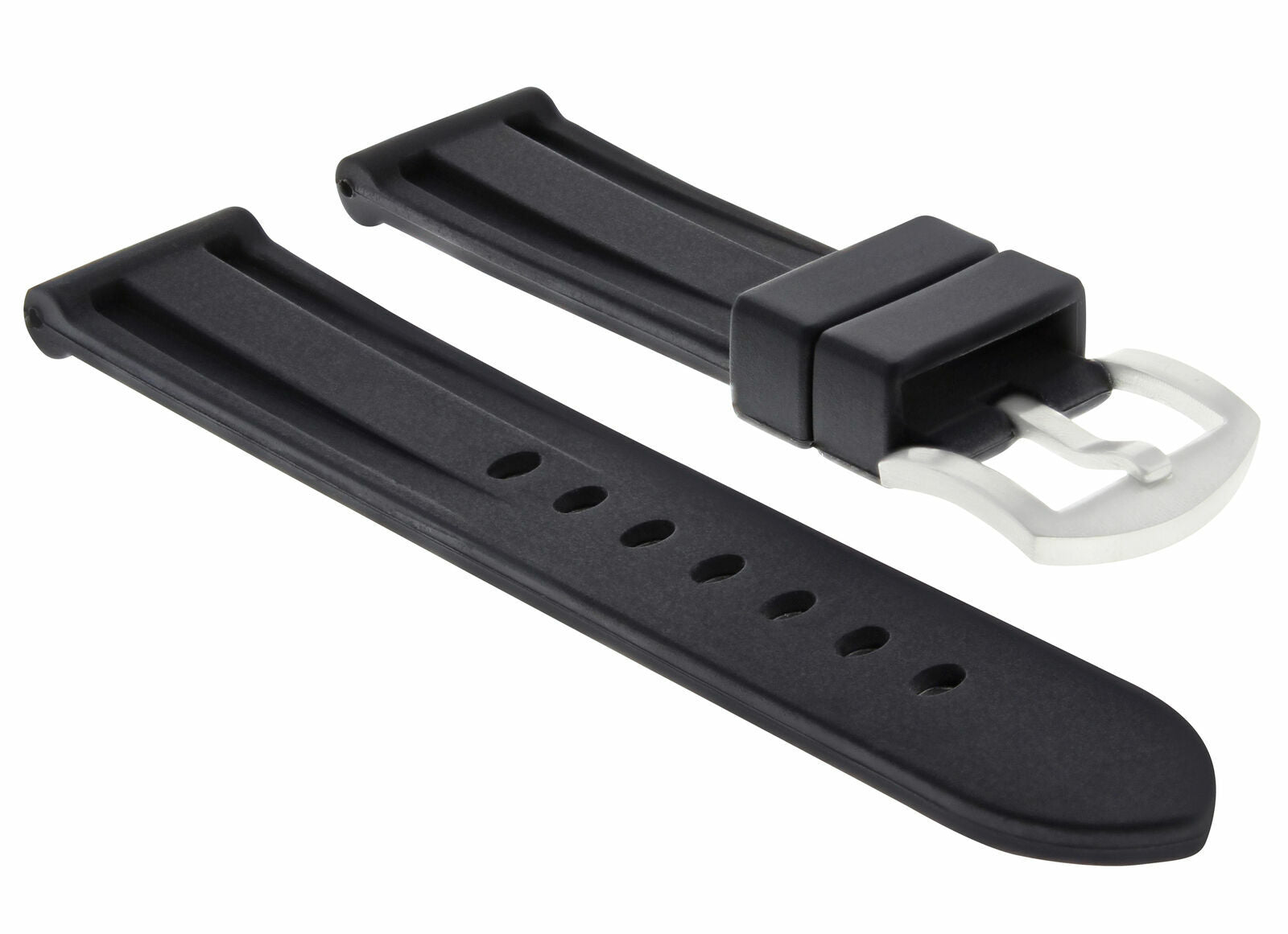 26MM SILICONE RUBBER WATCH BAND FOR 47MM PANERAI PAM 187 323 390 372 422 968