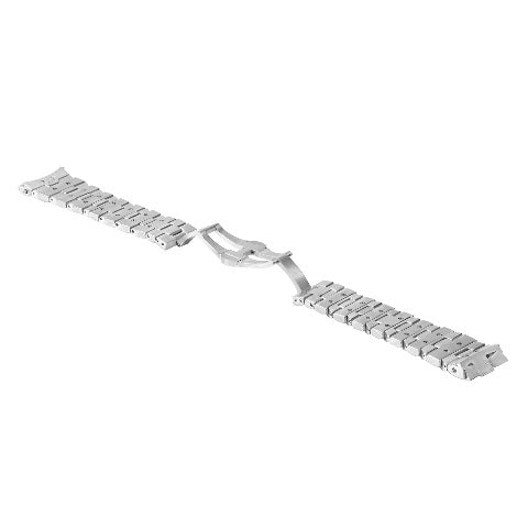 24mm Watch Band for 44mm Panerai Luminor Marina Bracelet Op 6763 Heavy Stainless, front view