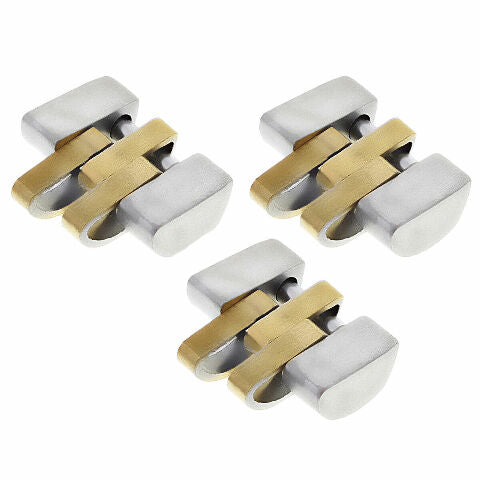 3-10MM LINK FOR JUBILEE WATCH BAND 26MM LADY ROLEX 6916 6917 TWO TONE PLATED