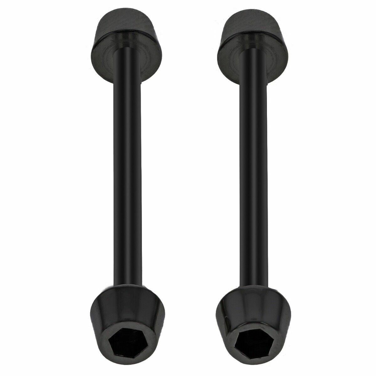 2 X FOR TISSOT T-RACE T048417A / T048427A 21MM BAND PIN FASTENING SCREW BLACK