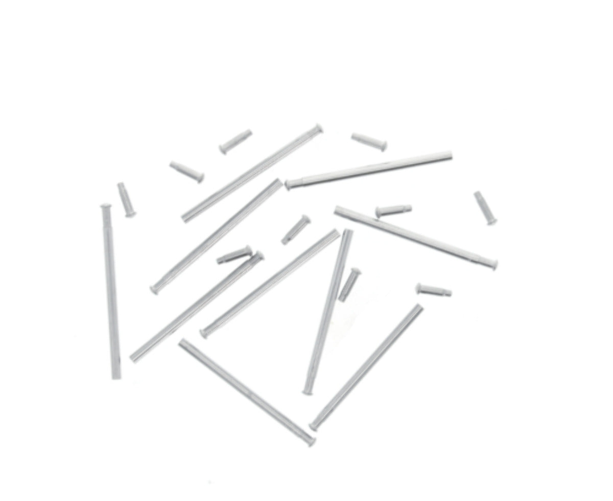10 SET 18MM TUBE FRICTION PINS FOR FIXING SEIKO FLIP LOCK WATCH BAND CLASP STEEL
