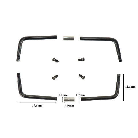 BAR, SCREW, CONNECTOR FOR 45MM PANERAI PAM RADIOMIR NAVY SEAL 505 613 BLACK