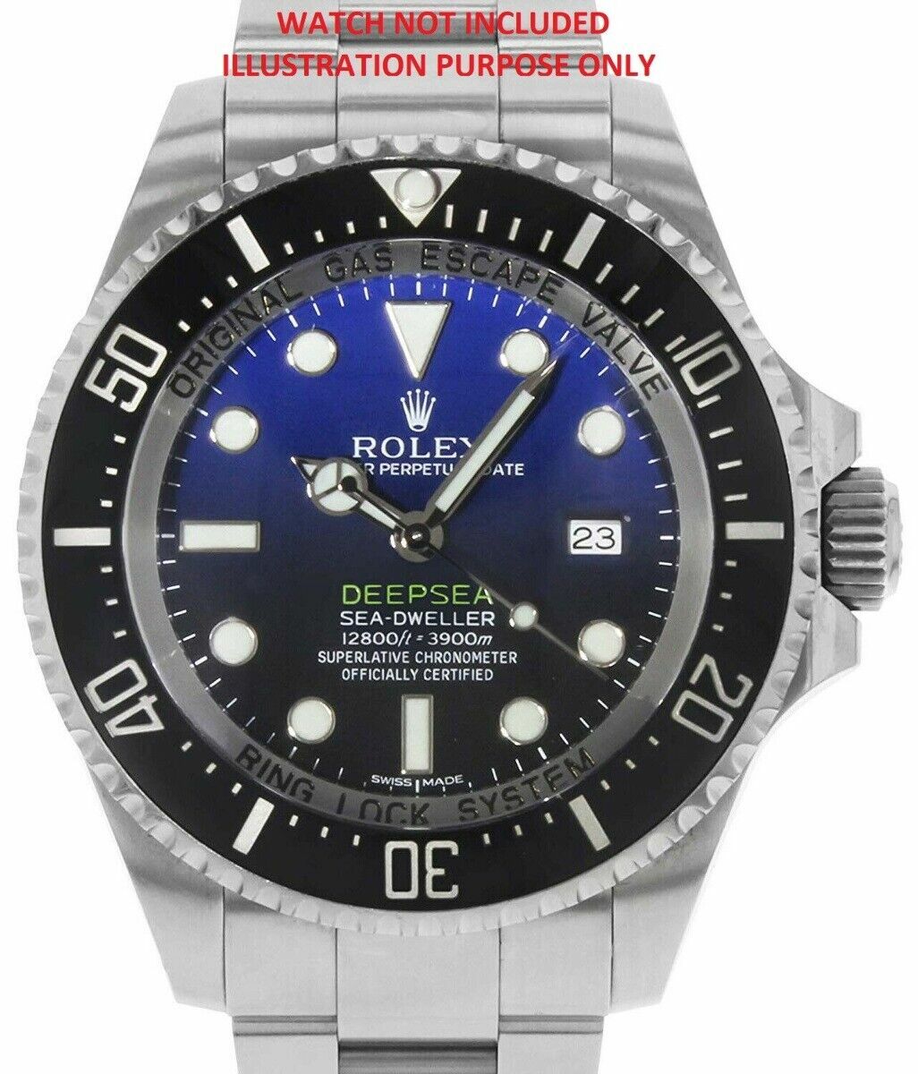 PEARL PIP DOT FOR BEZEL INSERT 43MM ROLEX SEADWELLER CERAMIC 126600 BLUE LUME USA