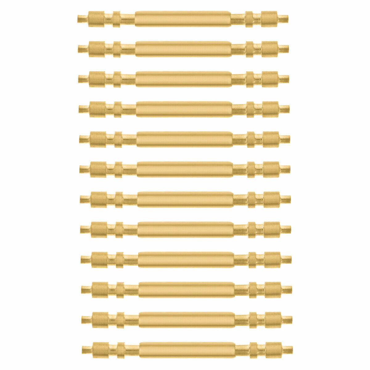 12 GOLD SPRING BAR FOR 36MM ROLEX PRESIDENT DAYDATE 118205 118238 118388 GOLD