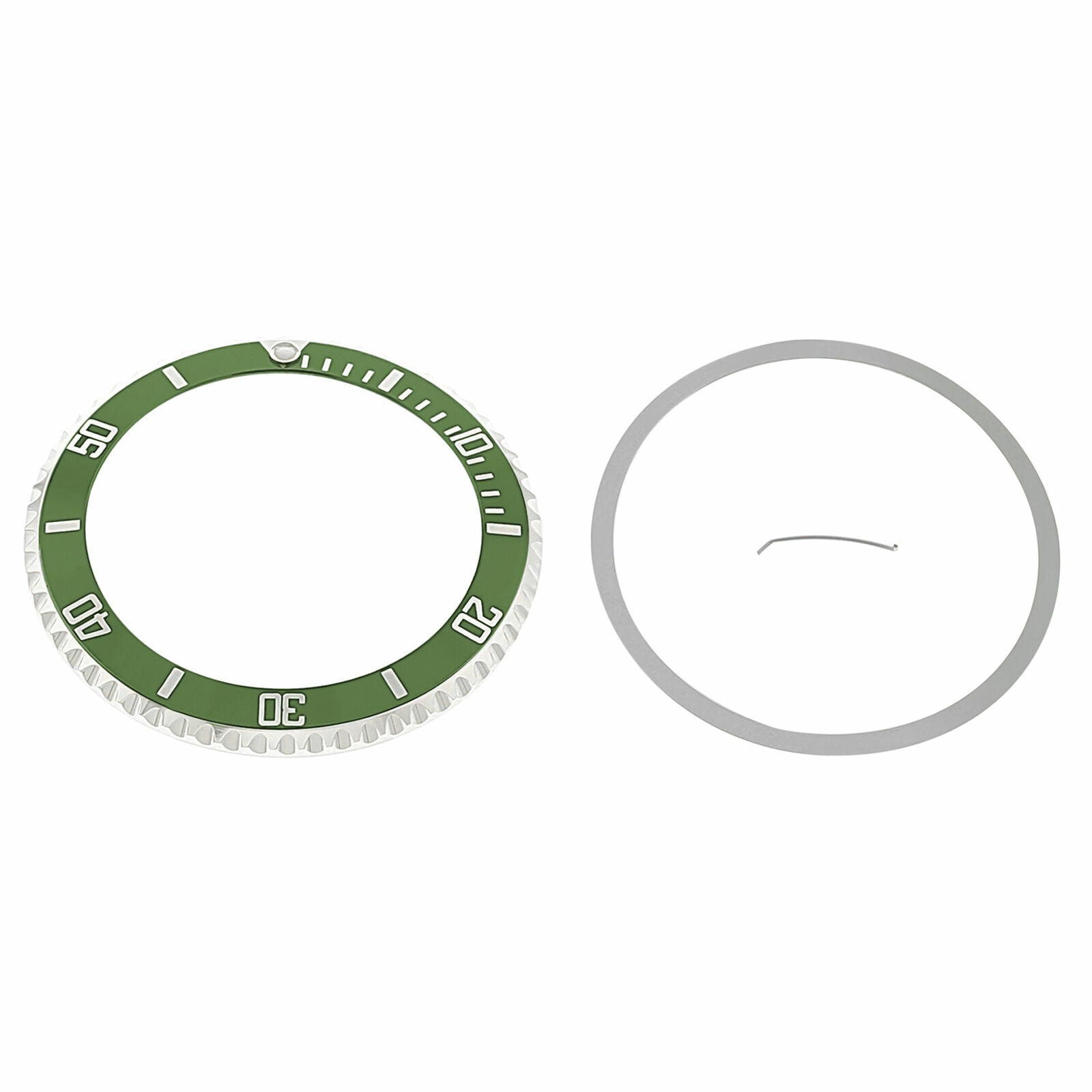 BEZEL + CERAMIC INSERT FOR ROLEX SUBMARINER ENGRAVED # 16800 16610 16613 GREEN