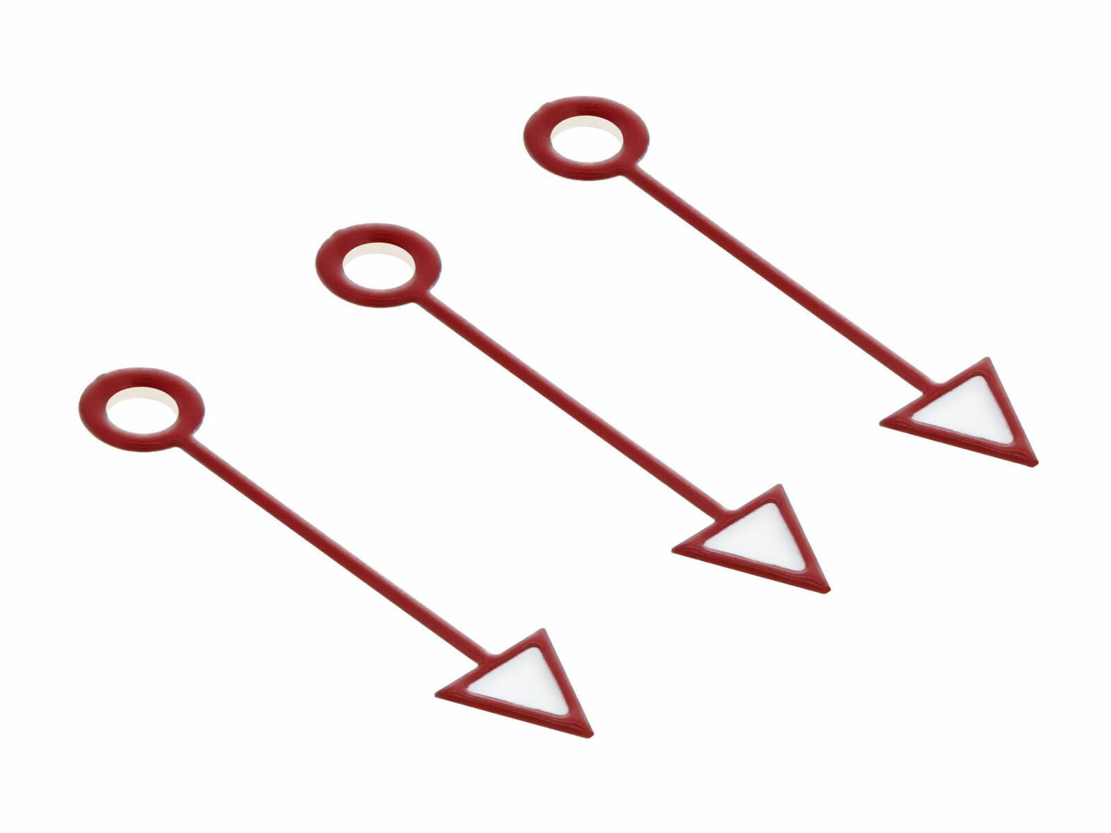 3 GMT WATCH HAND FOR ROLEX GMT 16570,16700,16710,16713,16718 WATCH RED ARROW