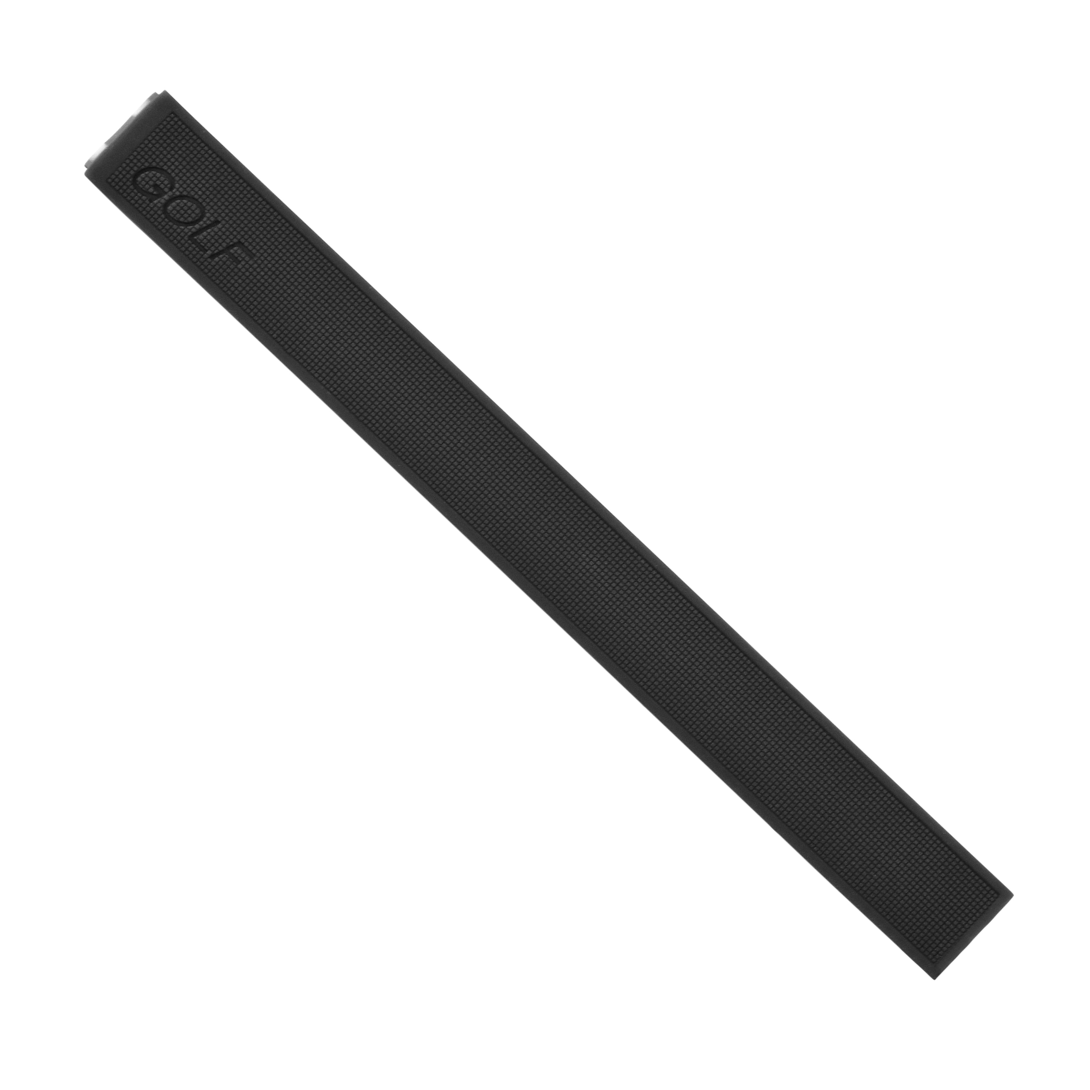 22MM RUBBER BAND WATCH STRAP BRACELET FOR TAG HEUER GOLF FT6004 WATCH BLACK