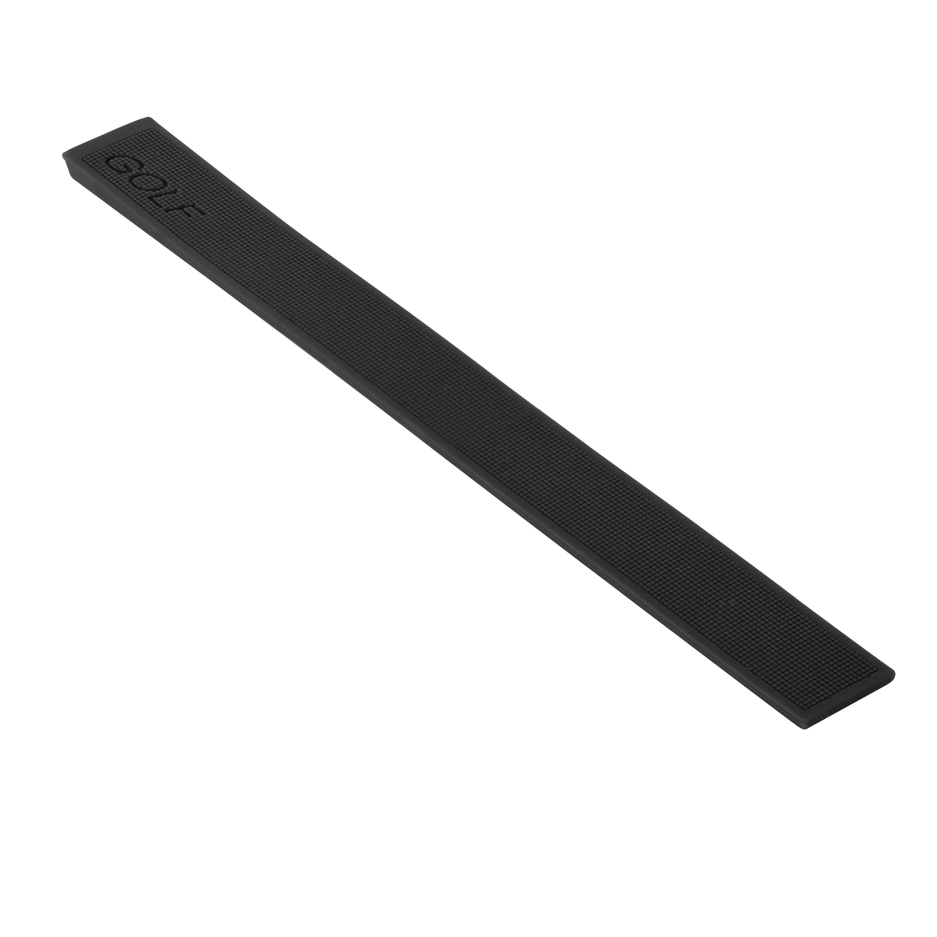 22MM RUBBER BAND WATCH STRAP BRACELET FOR TAG HEUER GOLF FT6004 WATCH BLACK