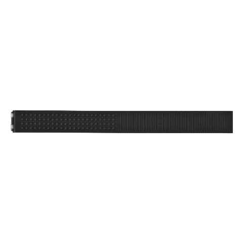 22MM SILICONE RUBBER WATCH BAND FOR TAG HEUER WAE1111 WAE1112 GOLF BLACK TOP Q