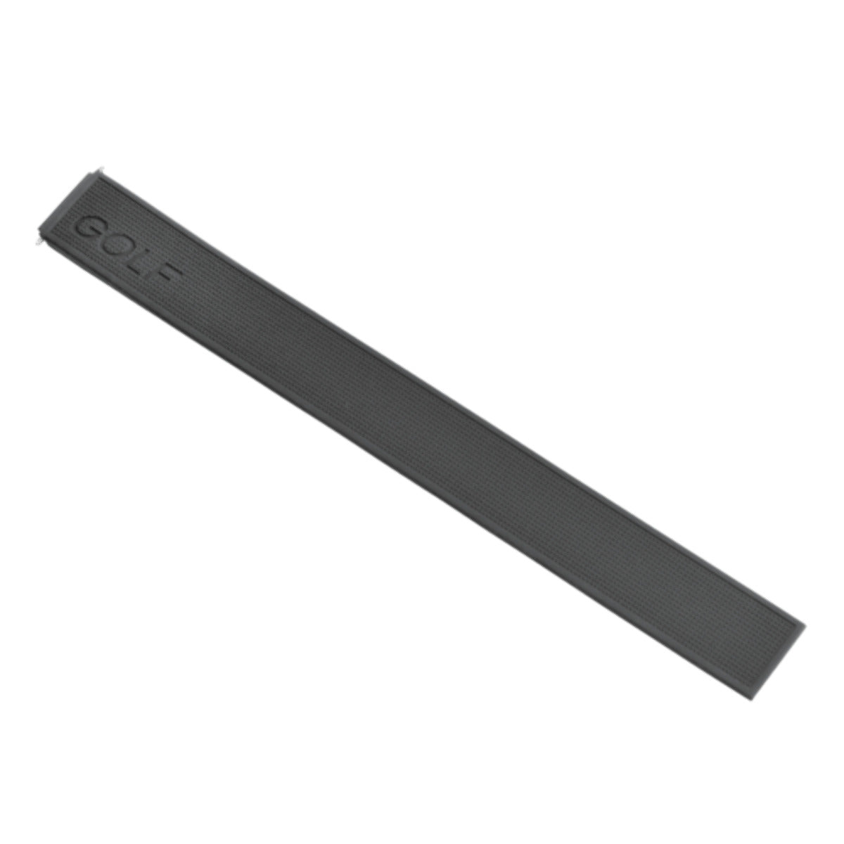 22MM SILICONE RUBBER WATCH BAND FOR TAG HEUER WAE1113 WAE1114 GOLF BLACK TOP Q