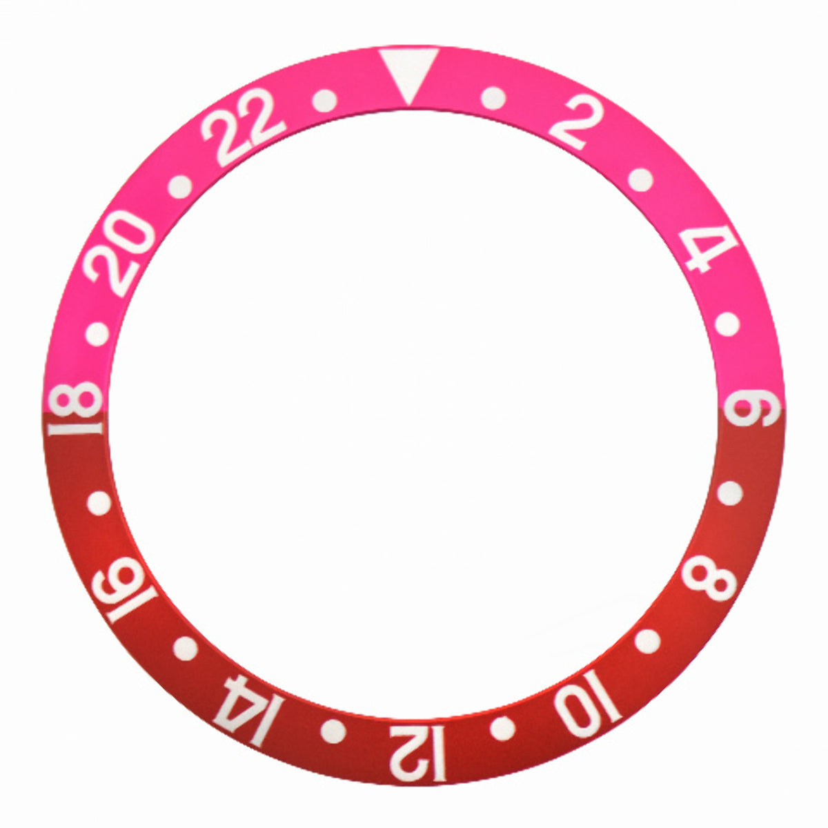 Bezel Insert for Vintage Rolex GMT for 16700 16713 16718 16760 Red/pinkish Color