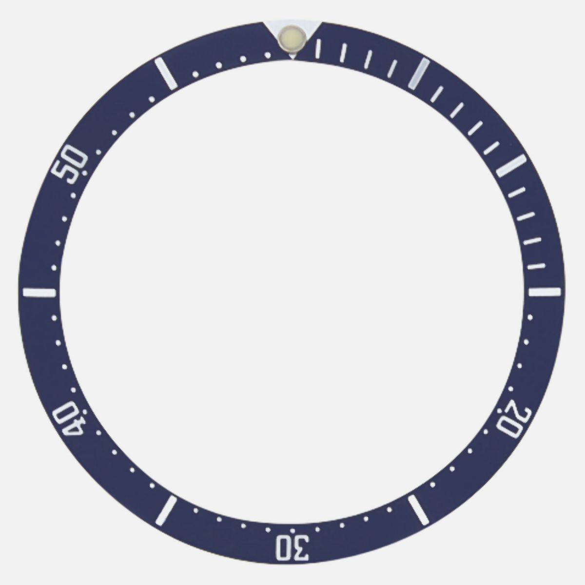 BEZEL INSERT FOR TUDOR PRINCE OYSTERDATE 75190 75090 76000 WATCH SUBMARINER BLUE