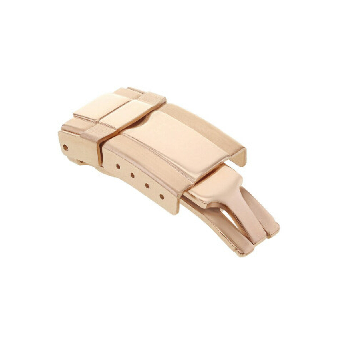 16MM CLASP FOR ROLEX DAYTONA 16518 16523 116520 LEATHER RUBBER STRAP BAND ROSE