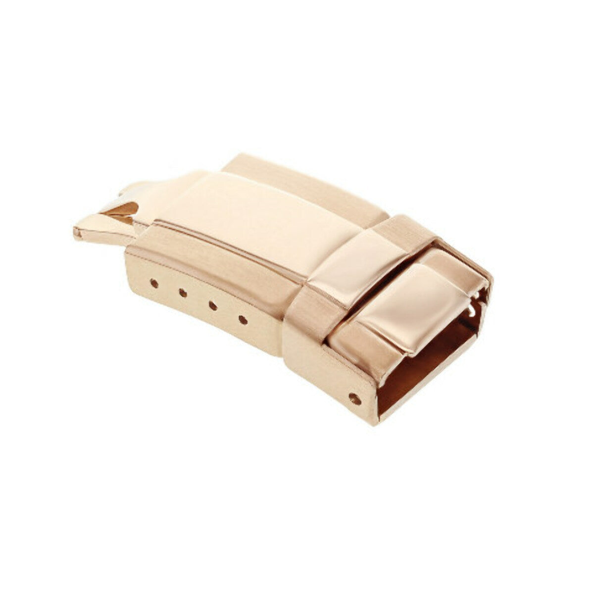 16MM CLASP FOR ROLEX DAYTONA 16518 16523 116520 LEATHER RUBBER STRAP BAND ROSE