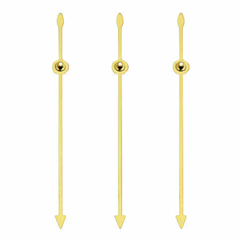 3 CENTRE SECOND WATCH HANDS FOR ROLEX DAYTONA 4030-4130 16518 16520 16519 GOLD