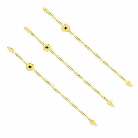 3 CENTRE SECOND WATCH HAND FOR ROLEX DAYTONA 4030-4130 16518 16519 16520 LP GOLD