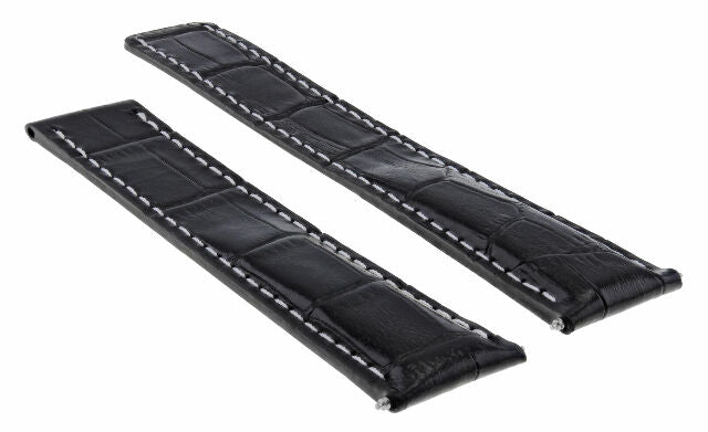 18MM 20MM GENUINE REPLACEMENT LEATHER WATCH BAND STRAP FOR BREITLING PILOT