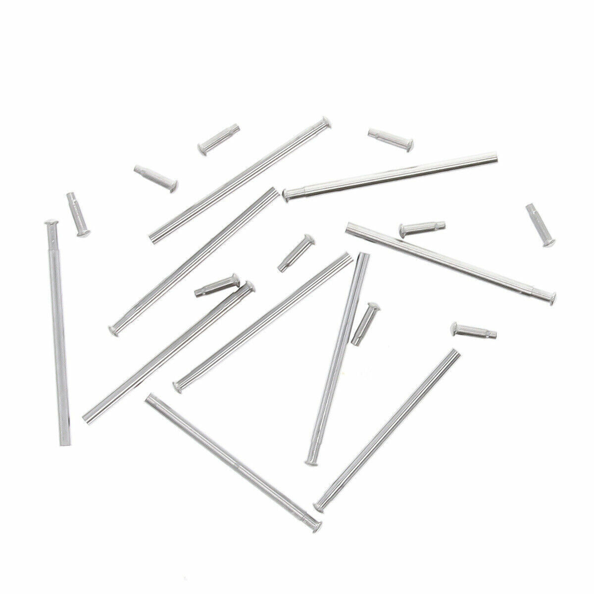 10 SET 20MM TUBE FRICTION PINS FOR FIXING MEN CITIZEN ECO DRIVE WATCH BAND CLASP