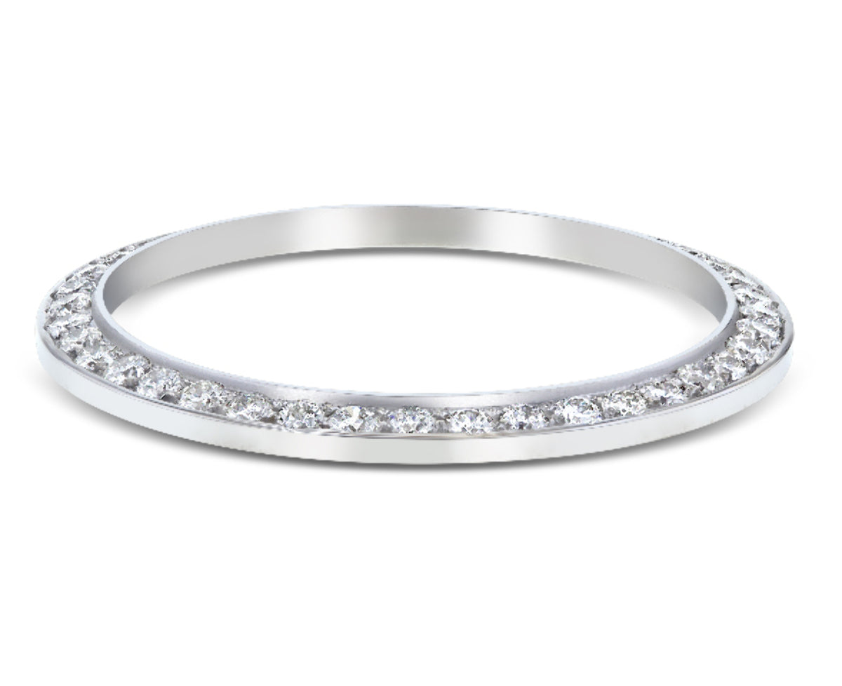 3CT CUBIC ZIRCON BEZEL FOR MENS 36MM ROLEX DATEJUST PRESIDENT DAYDATE 1801 16523