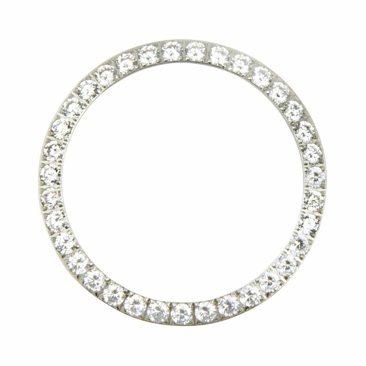 3CT CUBIC ZIRCON BEZEL FOR MENS 36MM ROLEX DATEJUST PRESIDENT DAYDATE 1801 16523