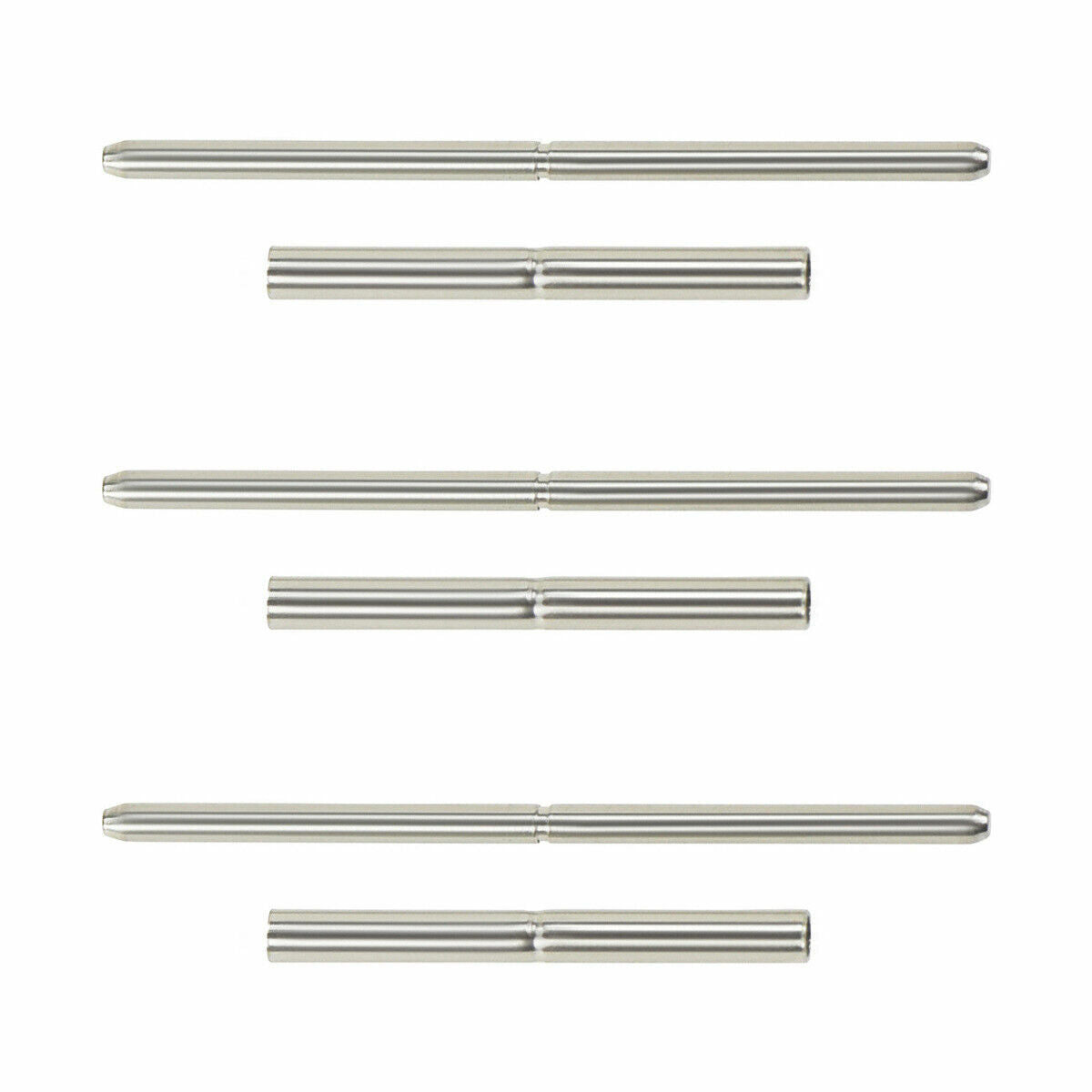 3 SET REMOVEABLE LINK PIN/TUBE FOR OMEGA SEAMASTER PLANET CLASP 1514/825 1513/825