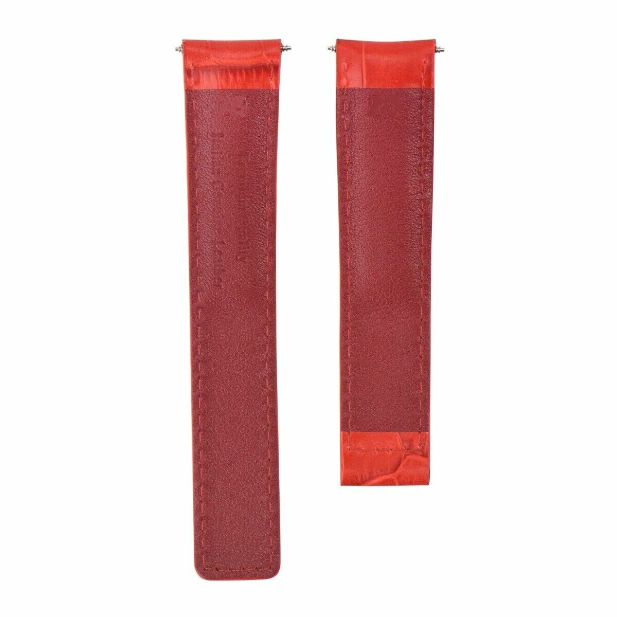 22MM LEATHER WATCH BAND STRAP FOR TAG HEUER CARERRA MONACO TWINTIME FORMULA RED