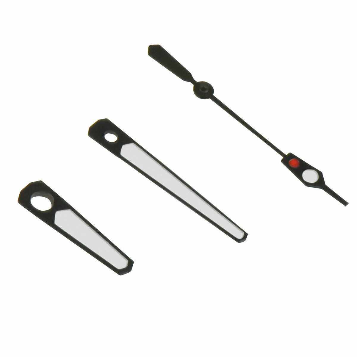 MM300 MARINE MASTER WATCH MOD HANDS SEIKO SKX SRP 7S26 NH35 NH36 BLACK W/RED LIT