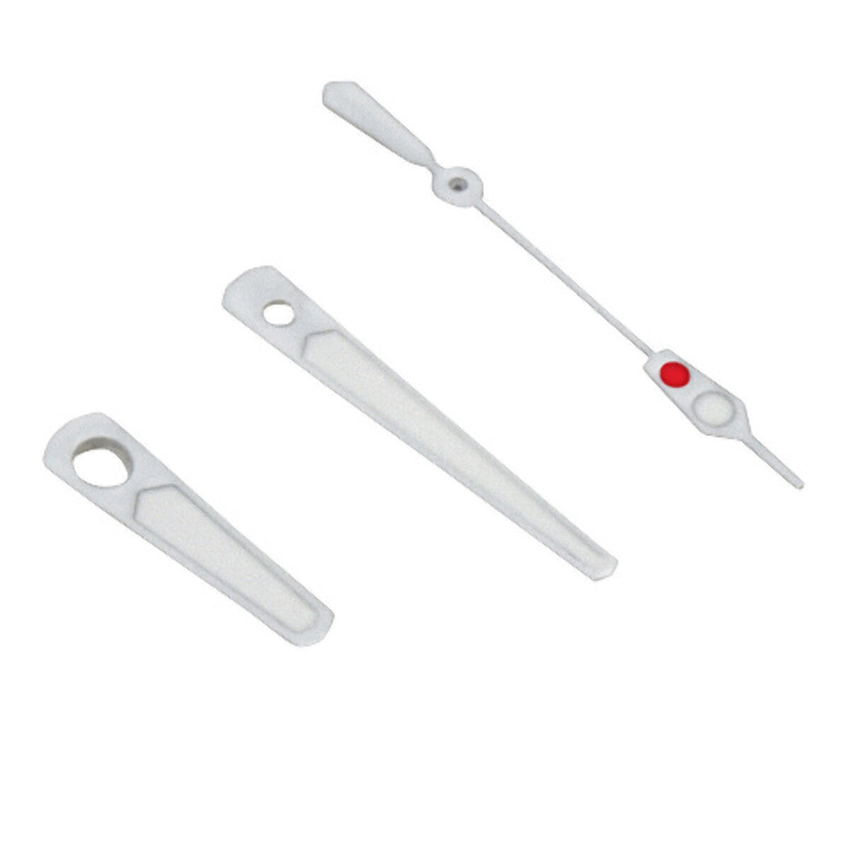 MM300 MARINE MASTER WATCH MOD HANDS FOR SEIKO SKX SRP 7S26 NH35 NH36 WHITE COLOR