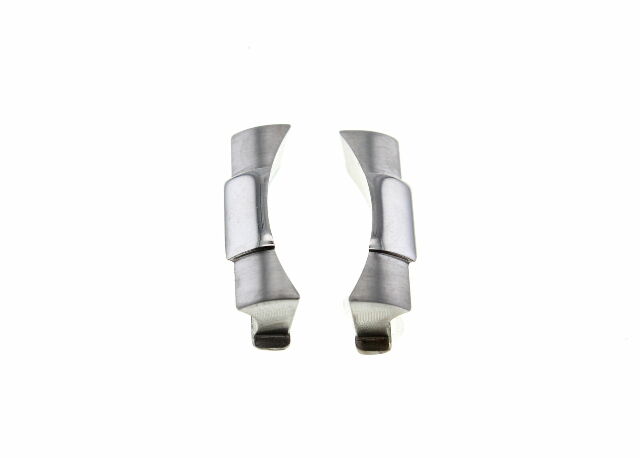 2 CUSTOM STRAP END LINK PIECE FOR ROLEX DATEJUST 116200,116619,116622 SHINY CTR