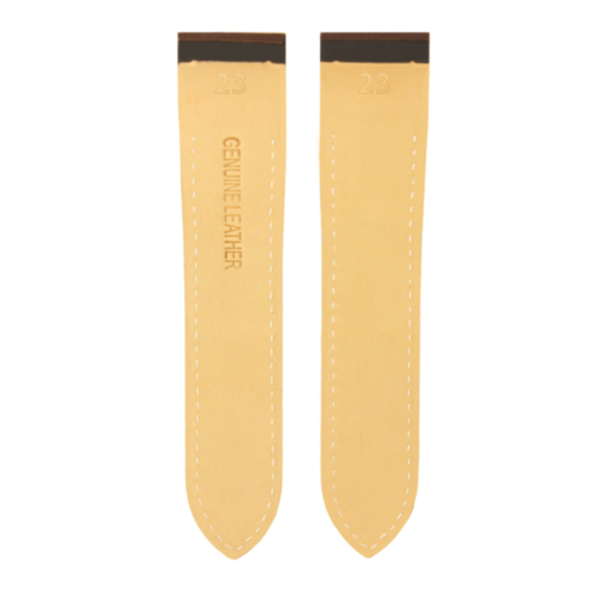 24.5MM LEATHER BAND BAND STRAP FIT FOR CARTIER SANTOS 100XL 2740 CHRONOGRAPH