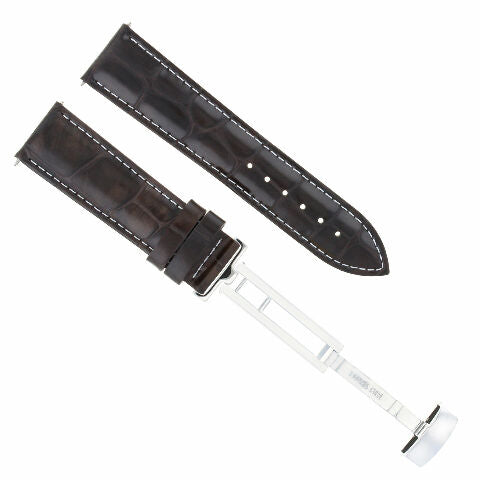 17MM-24MM GENUINE REPLACEMENT LEATHER WATCH BAND STRAP WITH CLASP FOR CASIO