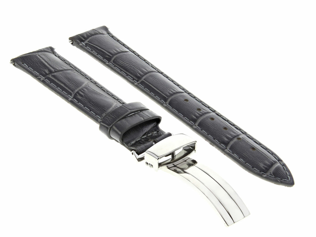 17MM-24MM GENUINE REPLACEMENT LEATHER WATCH BAND STRAP WITH CLASP FOR SEIKO