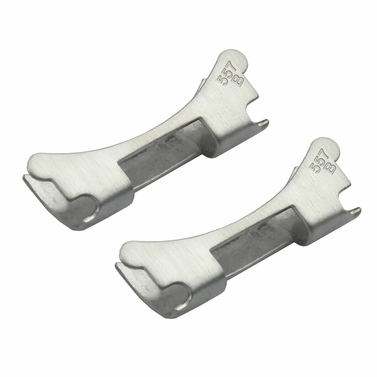 2 PC 557 B END PIECE LINK FOR 34MM ROLEX AIRKING 14000 78350 OYSTER BAND 19MM