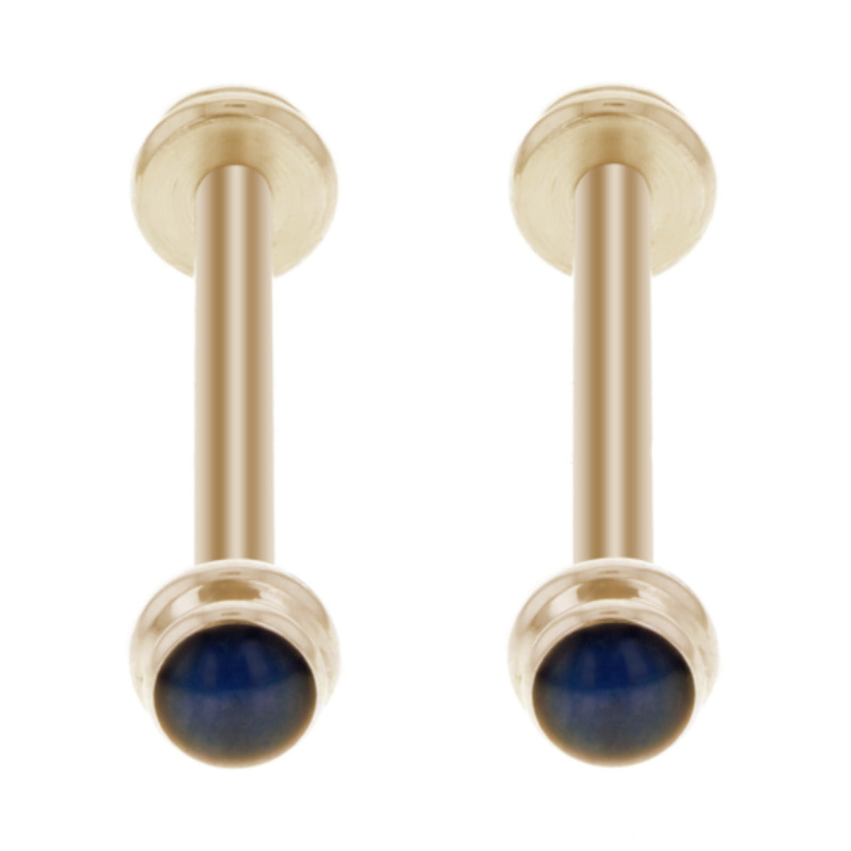 FOR CARTIER PASHA SCREW TUBES PIN BLUE STONE BAND STRAP BRACELET 20MM BLUE ROSE