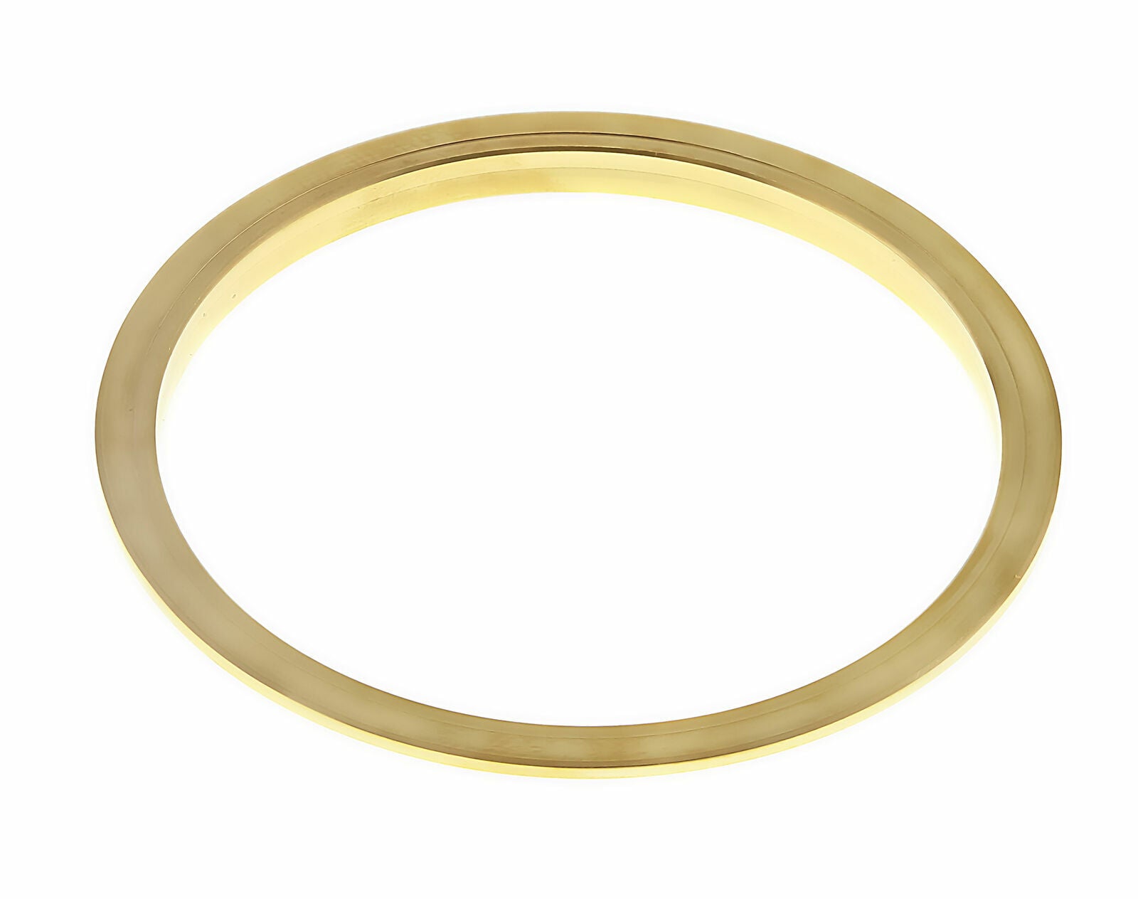 FLUTED BEZEL FOR 31MM ROLEX WATCH MIDSIZE 6824 68273 68274 67480 77080 GOLD