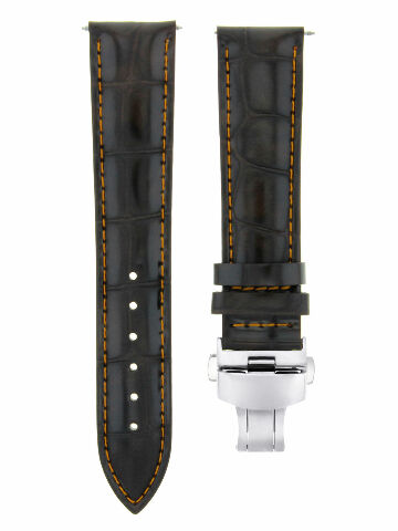 17-18-19-20-21-22-23-24MM GENUINE LEATHER WATCH STRAP BAND FOR SEIKO + CLASP