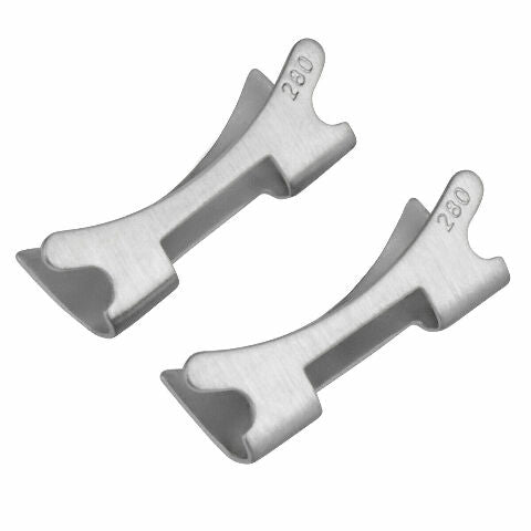2 PC 280 END LINK PIECE FOR ROLEX 1970 SUBMARINER 1680 5512 5513 9315 WATCH BAND