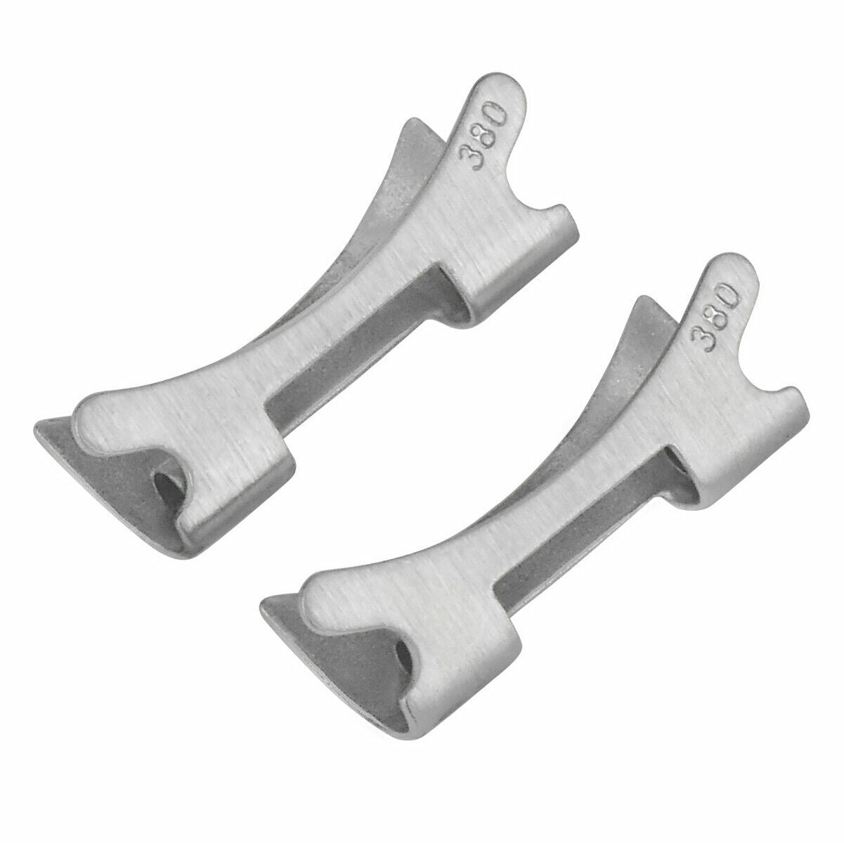 2 PC 380 END LINK PIECE FOR ROLEX 1970 SUBMARINER 9315 93150 OYSTER WATCH BAND