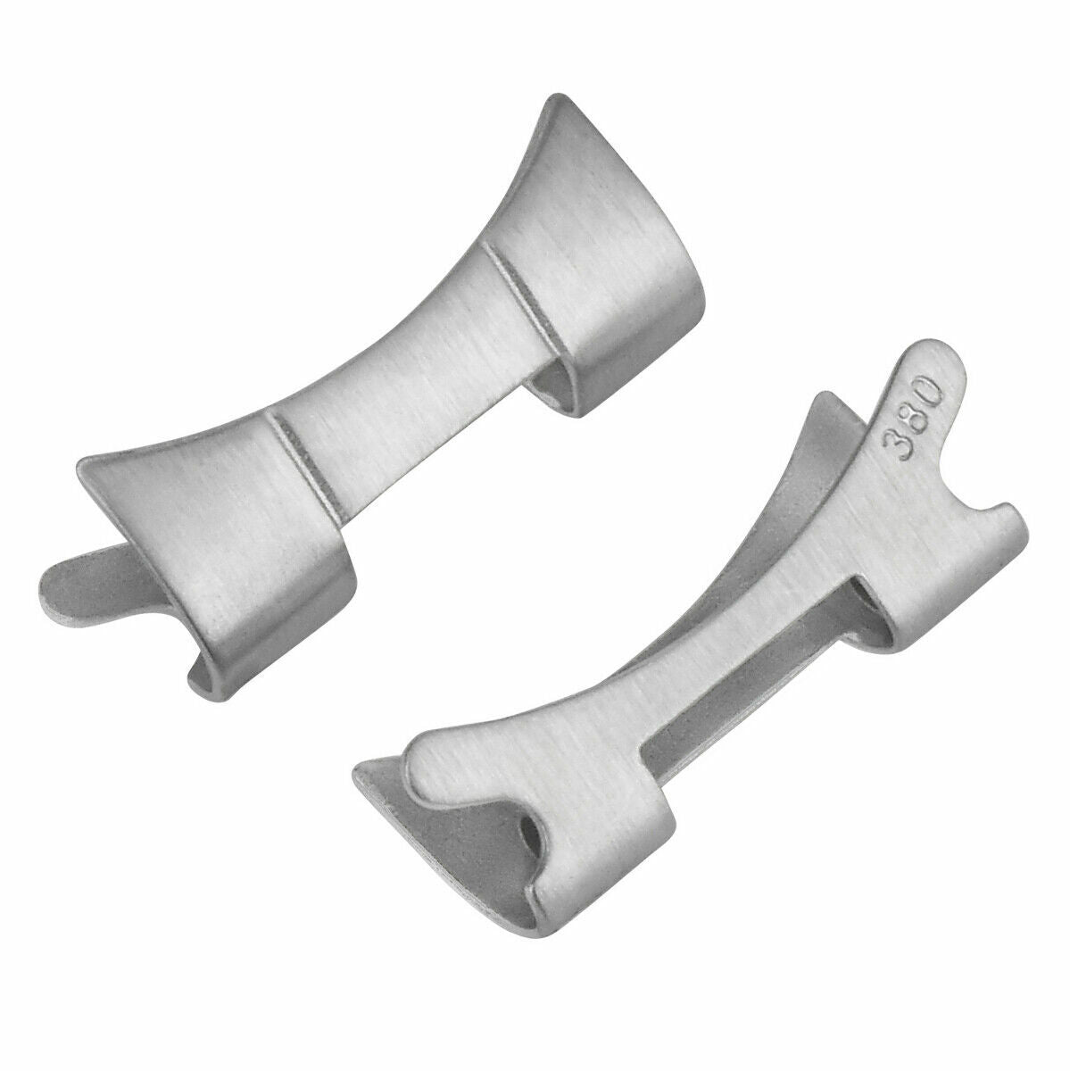 2 PC 380 END LINK PIECE FOR ROLEX 1970 SUBMARINER 9315 93150 OYSTER WATCH BAND