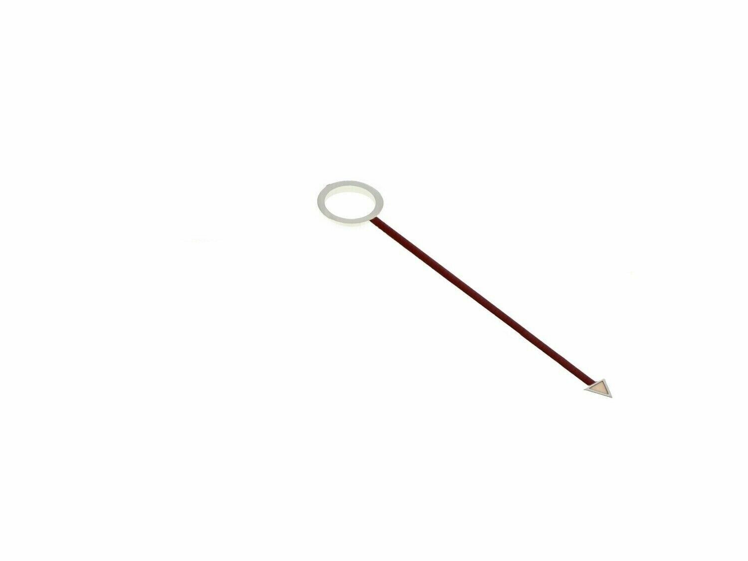 SMALL VINTAGE 1.8MM GMT WATCH HAND AGED FOR ROLEX TUDOR 2836-2,2892-2,2893-2 SIL