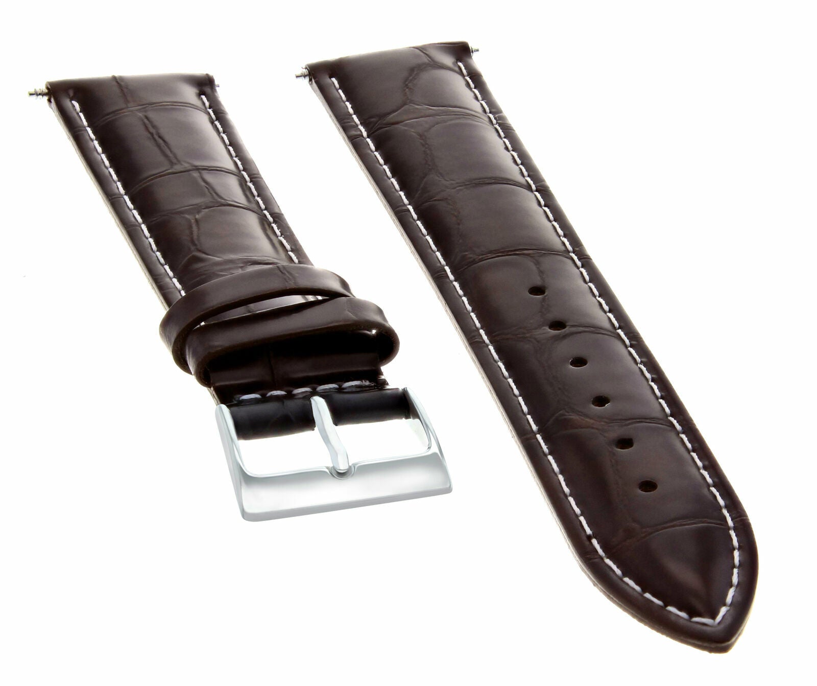 LEATHER WATCH BAND STRAP FOR ZENITH - 22MM