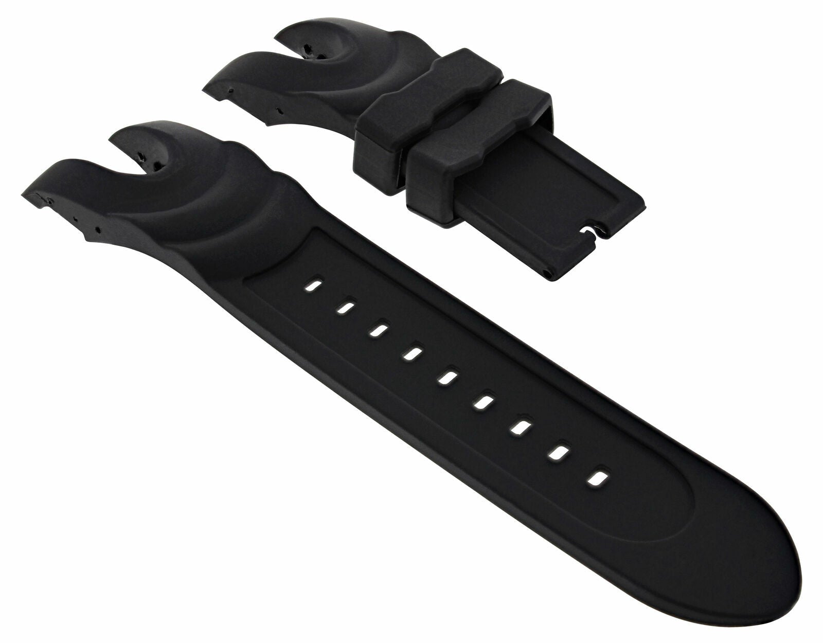 RUBBER WATCH BAND STRAP FOR INVICTA RESERVE COLLECTION VENOM F0004 CHRONOGRAPH