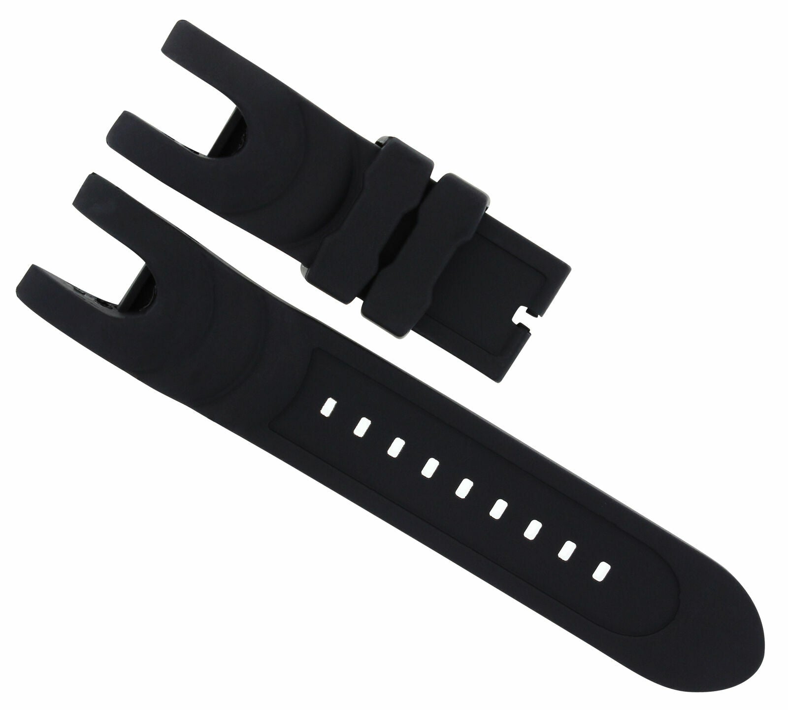 RUBBER WATCH BAND STRAP FOR INVICTA RESERVE COLLECTION VENOM F0004 CHRONOGRAPH